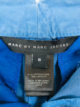Load image into Gallery viewer, Marc by Marc Jacobs High Waisted Shorts | UK10 W30 L4 | Blue
