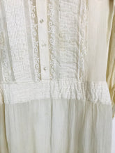 Load image into Gallery viewer, Maje Women&#39;s Silk Shift Dress | EU38 UK10 | White
