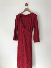 Load image into Gallery viewer, Isabella Oliver Women’s Wrap Midi Maternity Dress | 6 ~ UK20 | Red
