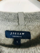 Load image into Gallery viewer, Jigsaw Women&#39;s Cashmere Jumper | S UK8 | Grey

