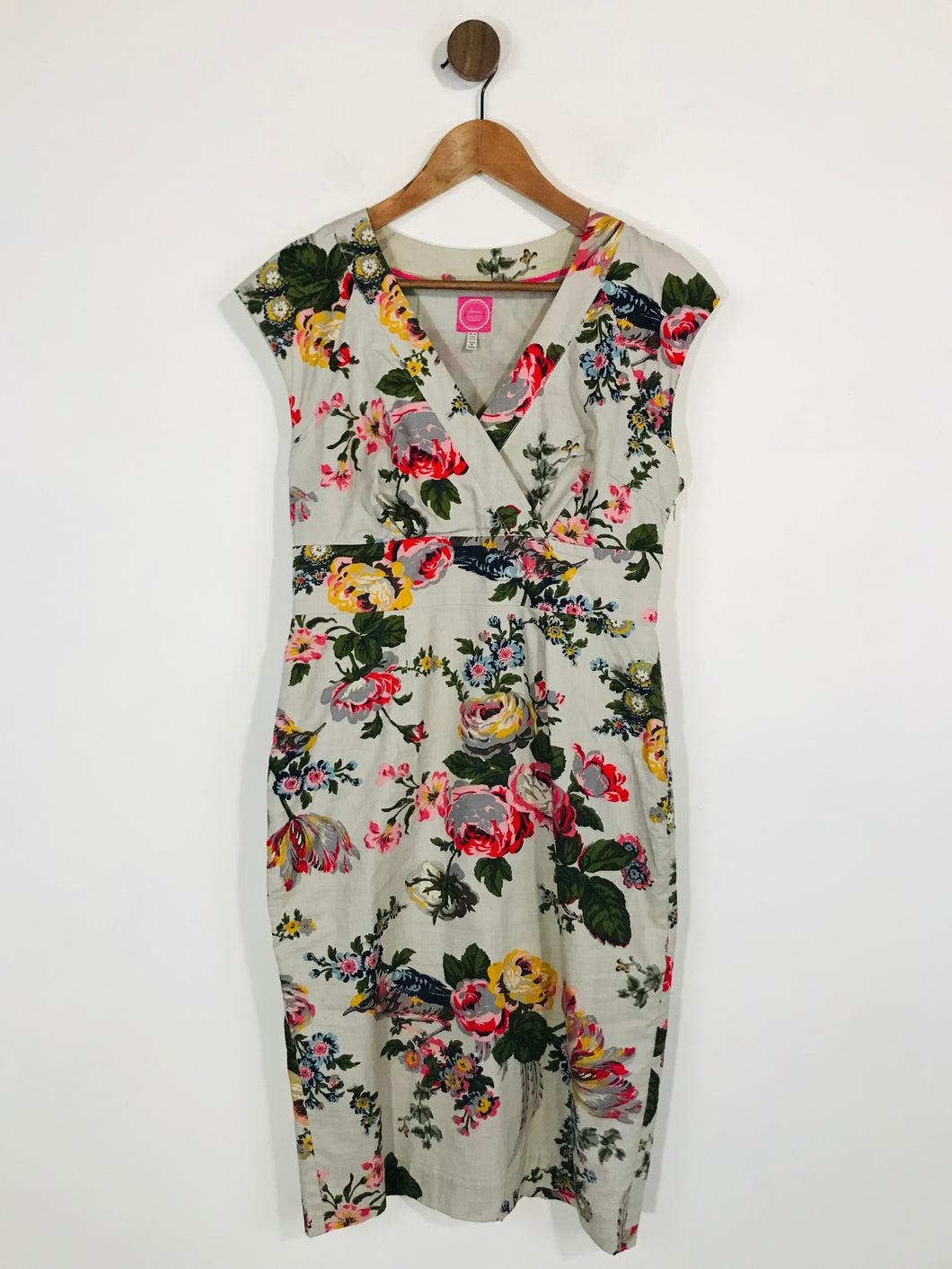 Joules Women's Floral Sheath Dress | UK10 | Multicoloured