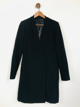 Load image into Gallery viewer, Zara Women&#39;s Collarless Overcoat  M UK10-12 | Black
