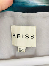 Load image into Gallery viewer, Reiss Women’s Cap Sleeve Midi Sheath Dress | UK12 | Grey
