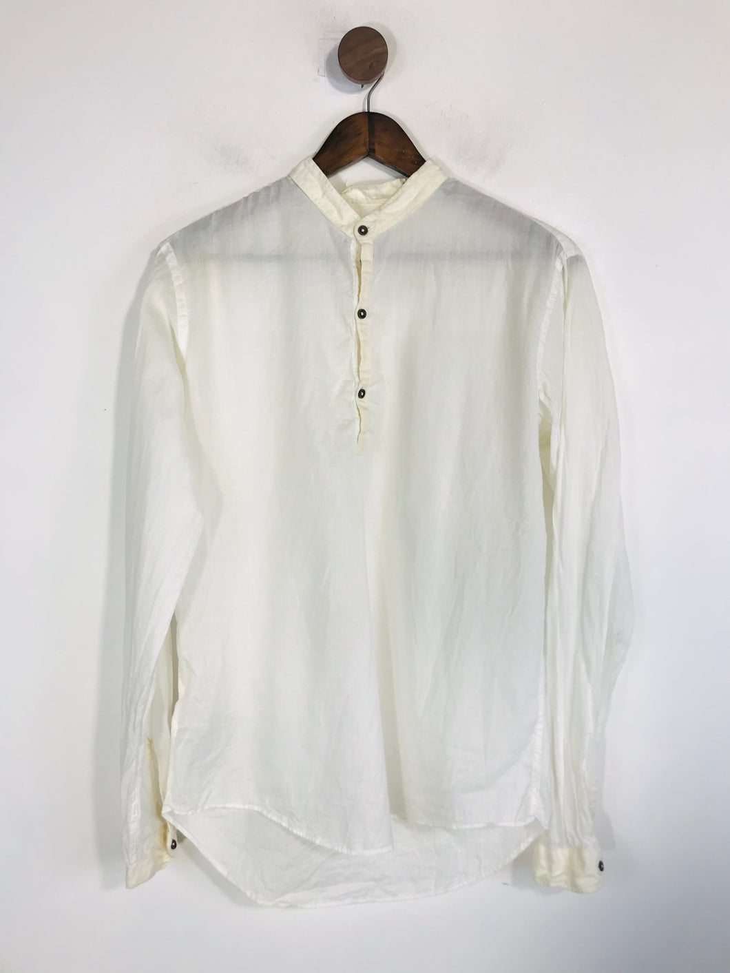 Zara Men's Lightweight Button-Up Shirt | M | White