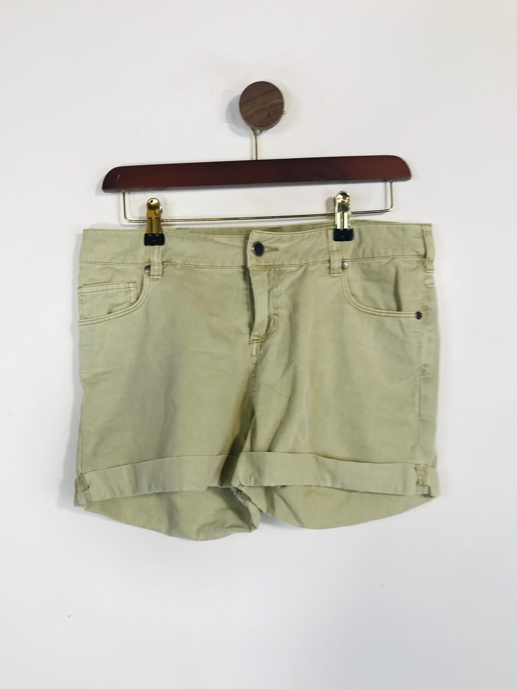 Crew Clothing Women's Cotton Hot Pants Shorts | UK10 | Beige