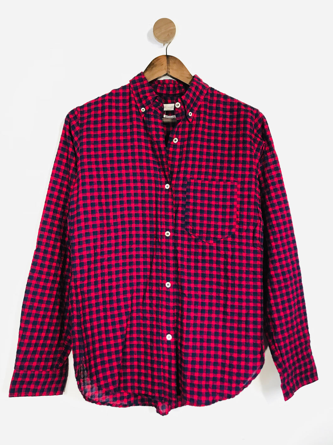 Isabel Marant Étoile Women's Check Gingham Button-Up Shirt | EU36 UK8 | Multicoloured