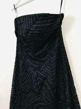 Load image into Gallery viewer, Coast Women’s Evening Beaded Midi Dress | UK10 | Black
