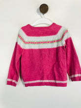 Load image into Gallery viewer, Joules Kid&#39;s Cotton Striped Cardigan | 18-24 months | Pink
