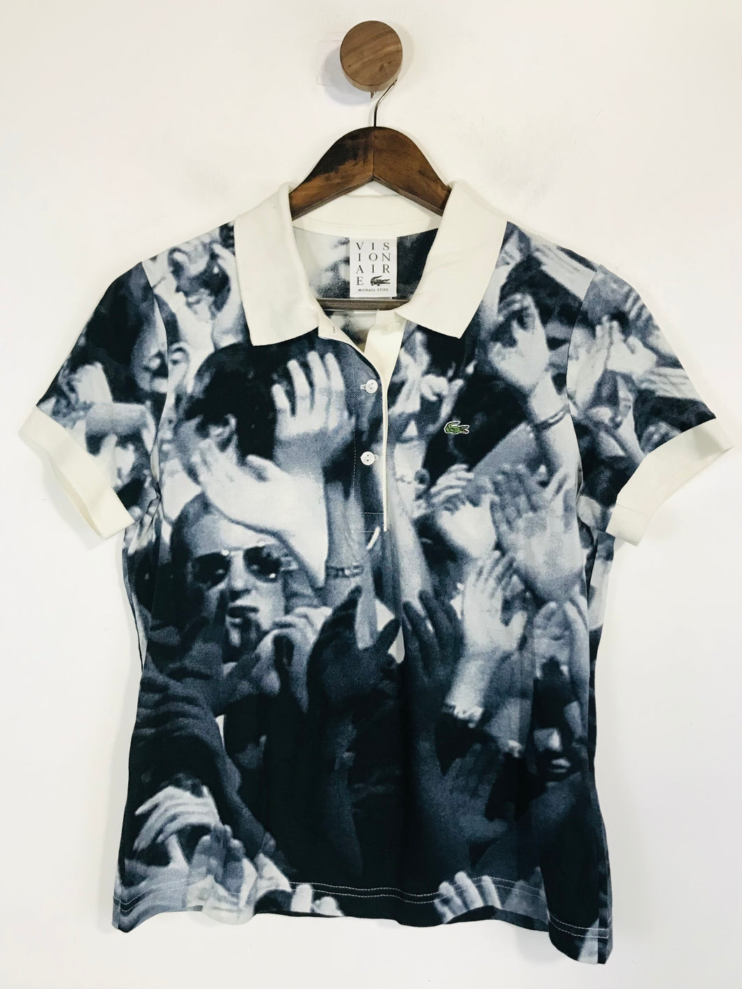Lacoste X Visionaire Women's Polo Shirt | EU40 UK12 | Multicoloured