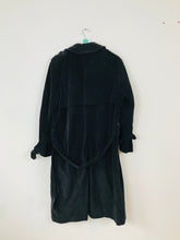 Load image into Gallery viewer, Current Elliot Charlotte Gainsbourg Womens Cord Trench Coat | 1 UK10-12 | Dark Navy
