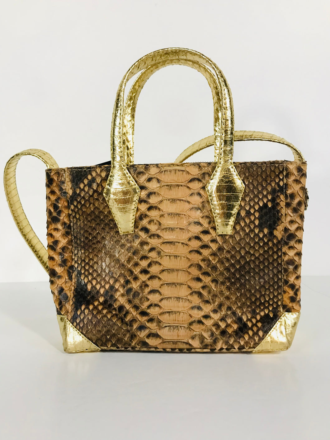Helmer Women's Snakeskin Crossbody Bag | one size | Multicoloured