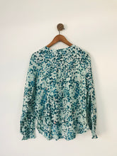 Load image into Gallery viewer, Lost Stock Women’s Lightweight Floral Shirt | S UK8 | Blue
