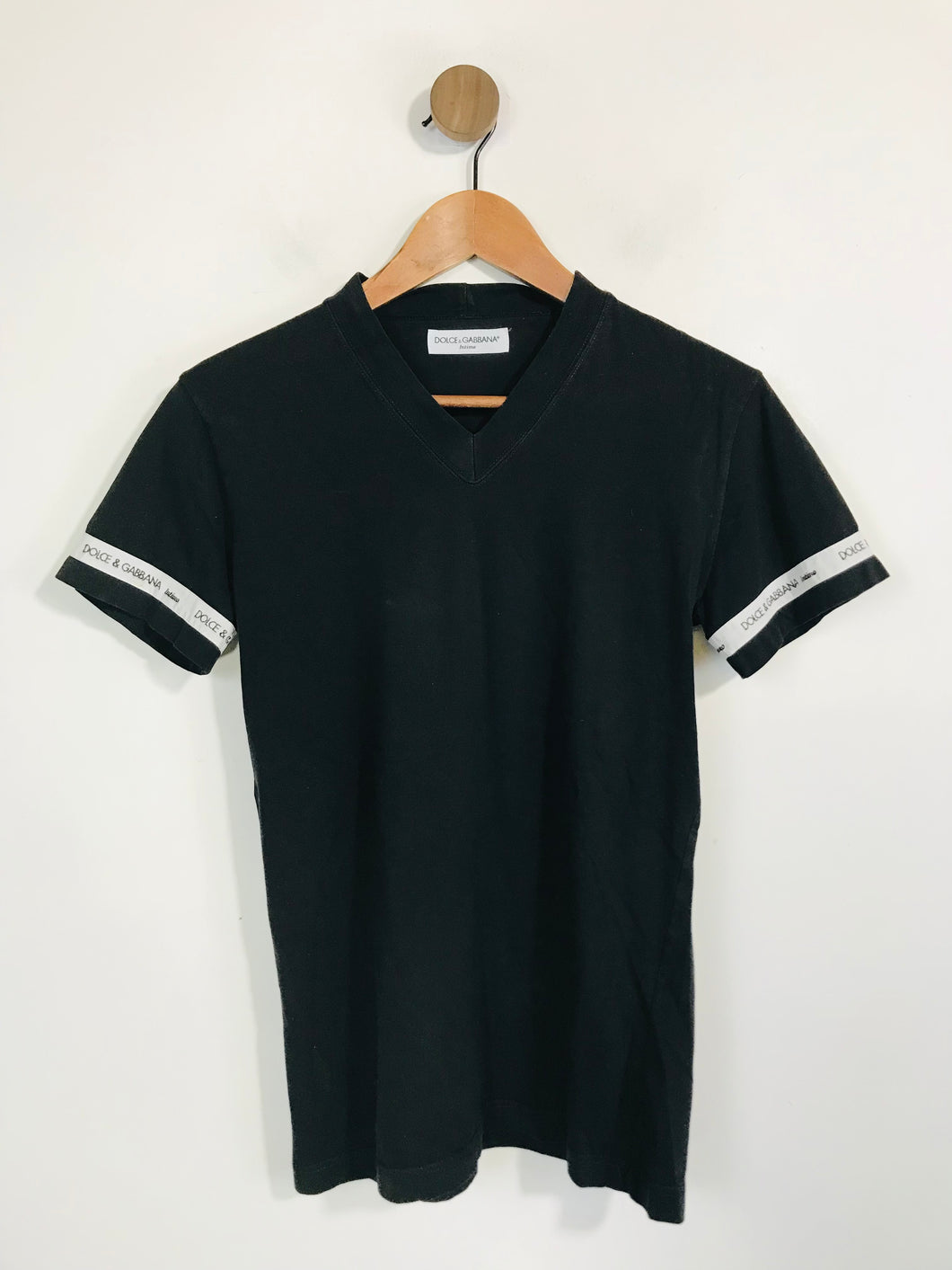 Dolce & Gabbana Women's Cotton T-Shirt | L UK14 | Black