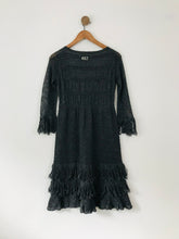 Load image into Gallery viewer, Odd Molly Women&#39;s Merino Wool Knit A-Line Dress | 2 M | Grey
