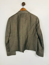 Load image into Gallery viewer, Jaeger Women&#39;s Linen Blazer Jacket | UK16 | Beige
