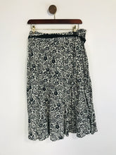 Load image into Gallery viewer, Gerard Darel Women&#39;s Floral A-Line Skirt | EU44 UK16 | Black
