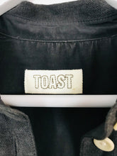 Load image into Gallery viewer, Toast Women’s Linen Shirt Dress | UK10 | Black
