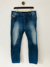 Load image into Gallery viewer, Diesel Women&#39;s Boyfriend Low Waist Slim Jeans | 32 34 UK14 | Blue
