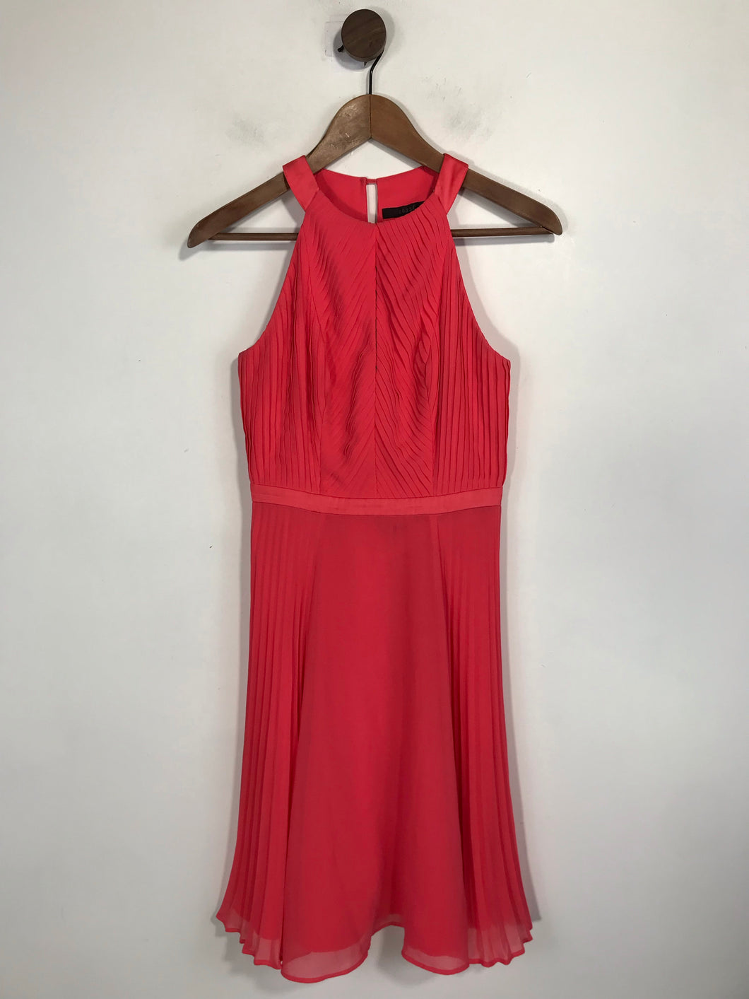 Coast Women's Pleated A-Line Dress | UK6 | Pink