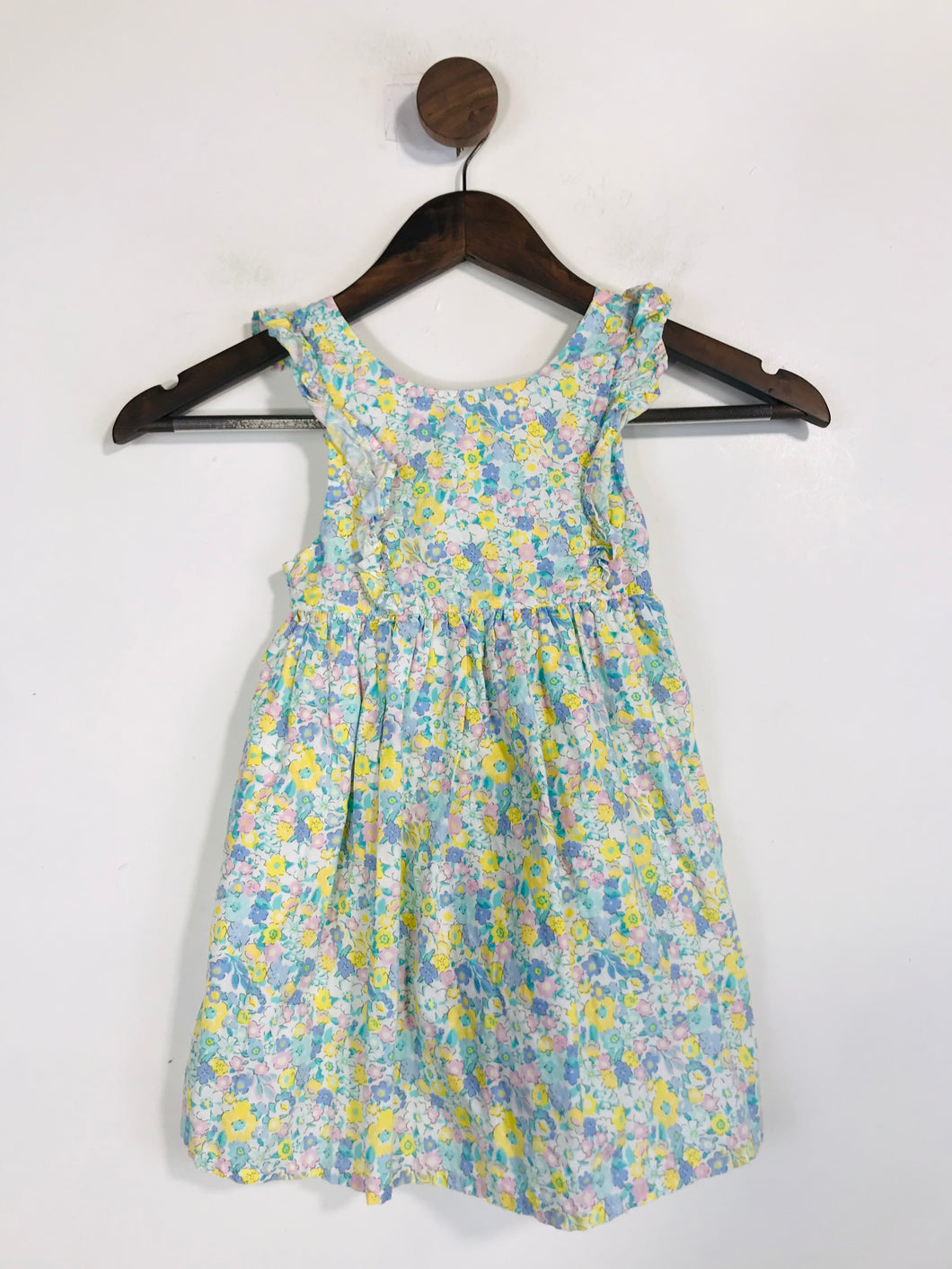 JoJo Maman Bebe Kid's Floral A-Line Dress | 18-24 Months | Multicoloured