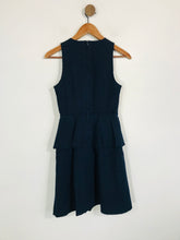 Load image into Gallery viewer, Banana Republic Women&#39;s Cotton Linen Sheath Dress | US2 UK6 | Blue
