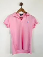 Load image into Gallery viewer, Ralph Lauren Women&#39;s Short Sleeve Polo Shirt | M UK10-12 | Pink
