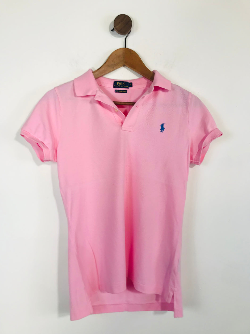 Ralph Lauren Women's Short Sleeve Polo Shirt | M UK10-12 | Pink