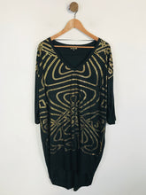 Load image into Gallery viewer, Biba Women&#39;s Boho Sheath Dress | UK16 | Black
