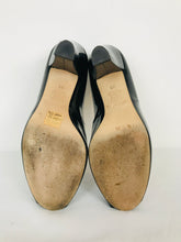 Load image into Gallery viewer, Unisa Womens Peep Toe Patent Heels | UK 6 | Black
