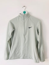 Load image into Gallery viewer, Nike Women’s Half Zip Fleece Long Sleeve Sports Top | M | Grey

