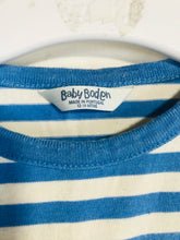 Load image into Gallery viewer, Boden Kid&#39;s Striped T-Shirt | 12-18 Months | Blue
