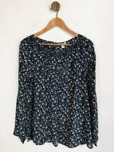 Load image into Gallery viewer, Monsoon Women&#39;s Floral Blouse NWT | UK12 | Blue
