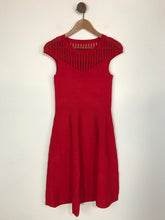 Load image into Gallery viewer, French Connection Women&#39;s Jersey Knit A-Line Dress NWT | UK10 | Red
