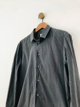 Load image into Gallery viewer, Armani Collezioni Men&#39;s Button-Up Shirt | 42 | Grey
