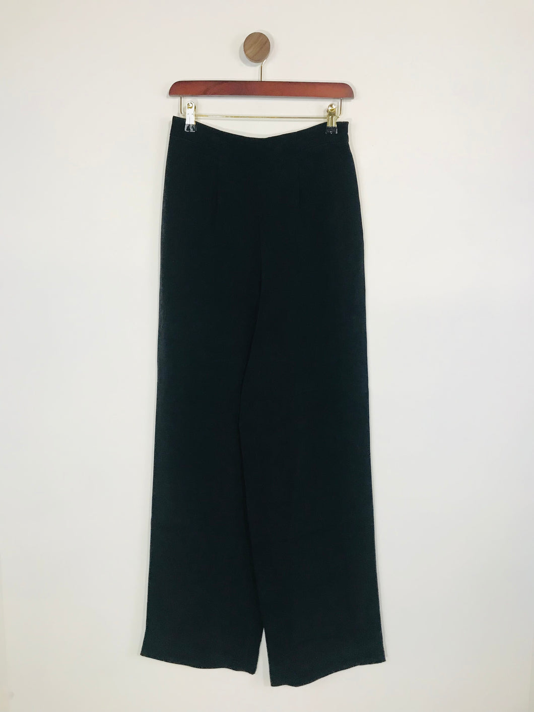 Austin Reed Women's Silk Casual Trousers | UK10  | Black