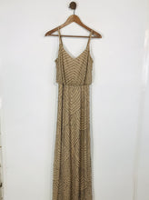Load image into Gallery viewer, Adrianna Papell Women&#39;s Smart Maxi Dress | 4 UK8 | Beige
