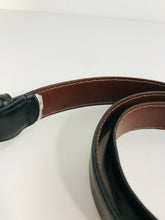 Load image into Gallery viewer, Hackett Men&#39;s Leather Belt | 32 | Black
