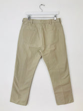 Load image into Gallery viewer, T.M. Lewin Men’s Straight Leg Chino Trousers | 34 | Beige Brown
