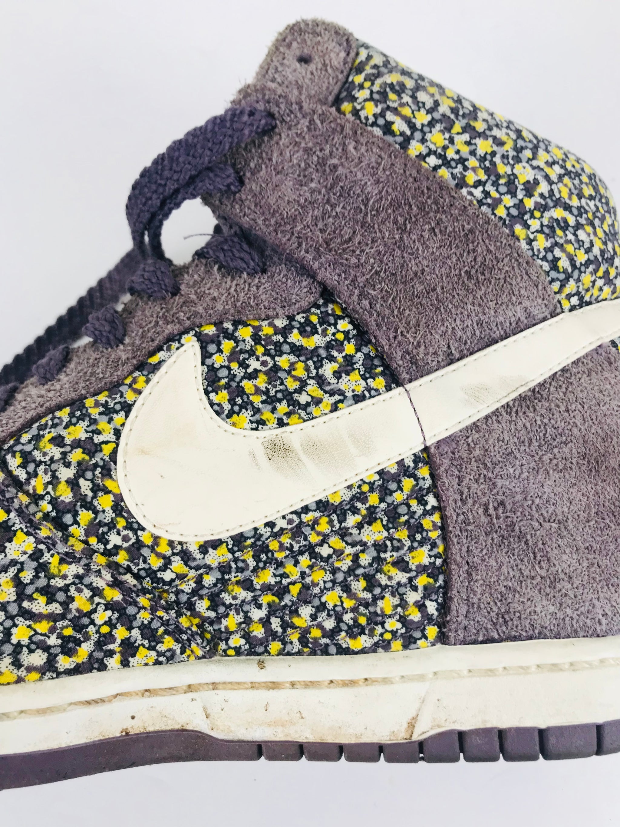 Nike Women s Liberty of London Dunk Sky Wedge Floral Trainers UK6 ReThread