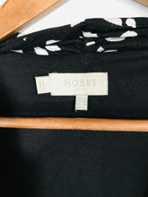 Load image into Gallery viewer, Hobbs Women&#39;s Polka Dot Wrap Wrap Dress | UK12 | Black
