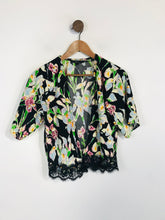 Load image into Gallery viewer, Topshop Women&#39;s Floral Lace Cardigan | UK6 | Multicoloured
