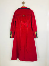 Load image into Gallery viewer, Joe Browns Women&#39;s Corset Long Military Coat NWT | UK8 | Red
