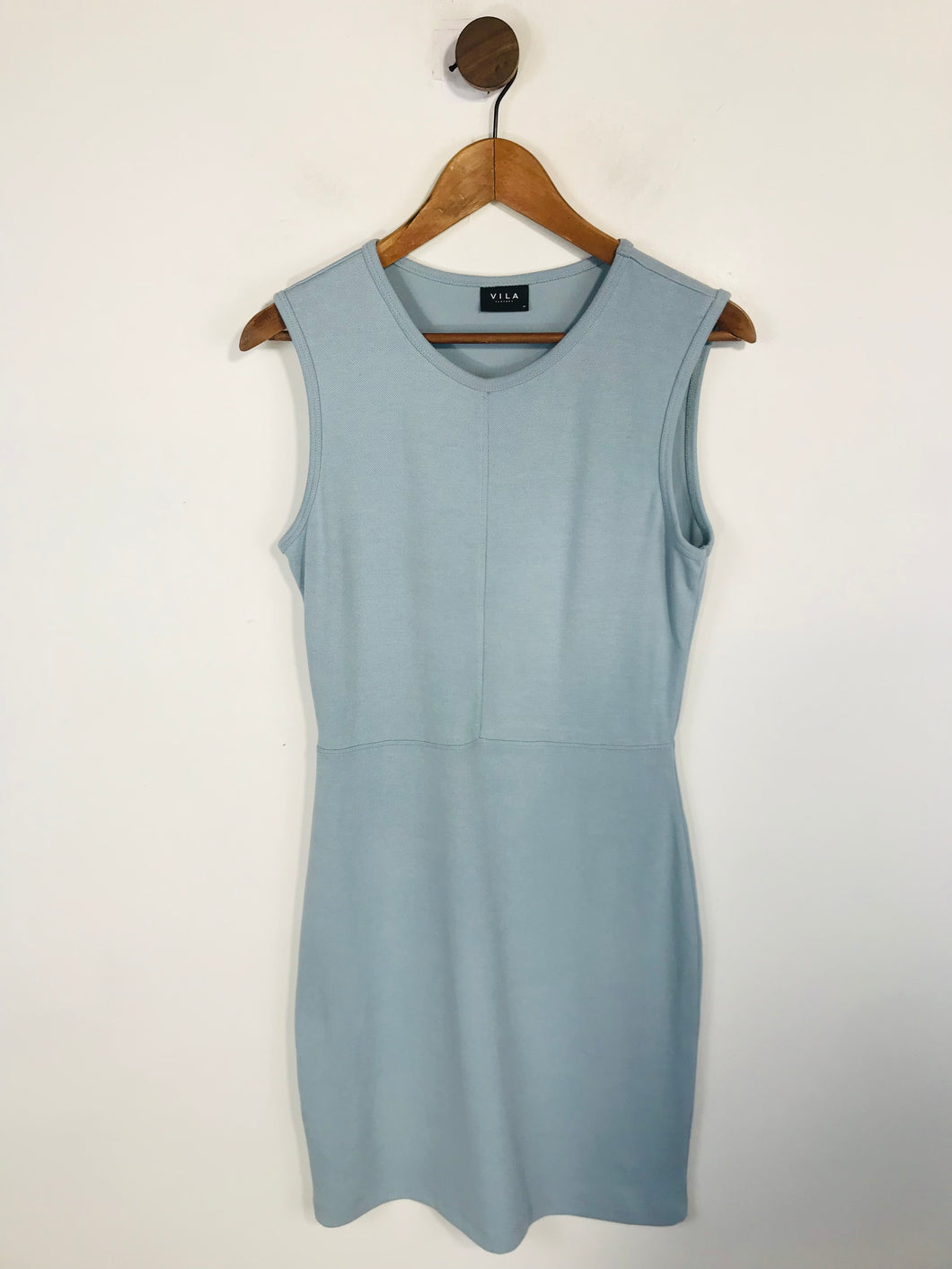 Vila Women's Bodycon Dress | M UK10-12 | Blue