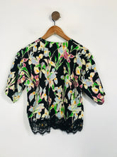 Load image into Gallery viewer, Topshop Women&#39;s Floral Lace Cardigan | UK6 | Multicoloured
