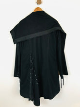 Load image into Gallery viewer, High Use Women&#39;s Wool Longline Overcoat | UK14 | Black

