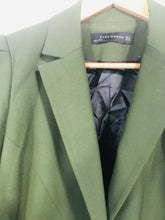 Load image into Gallery viewer, Zara Women&#39;s Smart Blazer Jacket | M UK10-12 | Green

