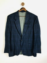 Load image into Gallery viewer, Givenchy Men&#39;s Tweed Smart Blazer Jacket | 42 | Blue
