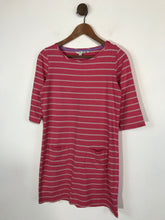 Load image into Gallery viewer, Boden Women&#39;s Cotton Striped Shift Dress | UK10 | Pink
