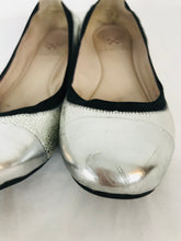 Load image into Gallery viewer, Vince Camuto Women’s Slip-On Ballet Shoes | 36 1/2 UK3.5 | Silver
