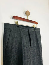 Load image into Gallery viewer, Joseph Women&#39;s Wide Leg Smart Trousers | 42 UK10 | Grey
